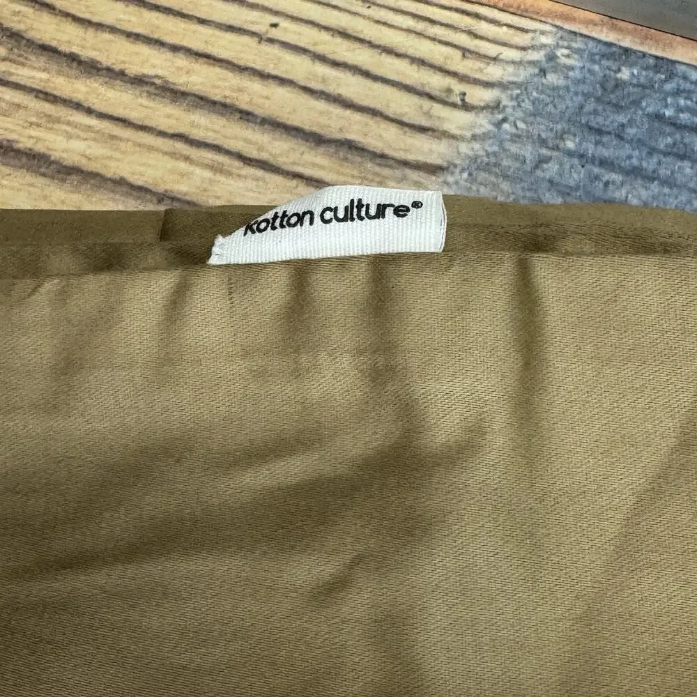 Kotton Culture 100% Egyptian Cotton‎ 600 Thread Count Set of 4 Pillowcases Beige